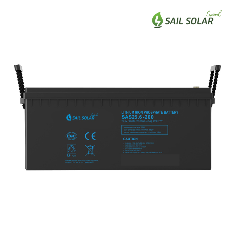 Sail Solar Lead-acid Replacement Battery 25.6V 200Ah Lithium Battery