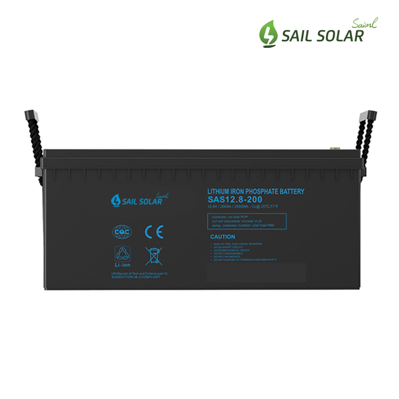 Sail Solar Lead-acid Replacement Battery 12.8V 200Ah Lithium Battery