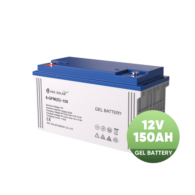 12V 150Ah Gel Battery AGM Lead Acid Battery Deep Cycle China Factory